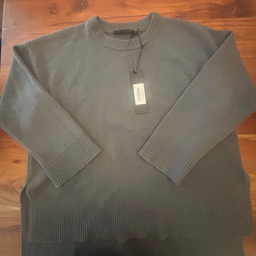 Jenni Kayne Cashmere Boyfriend Storm Sweater
